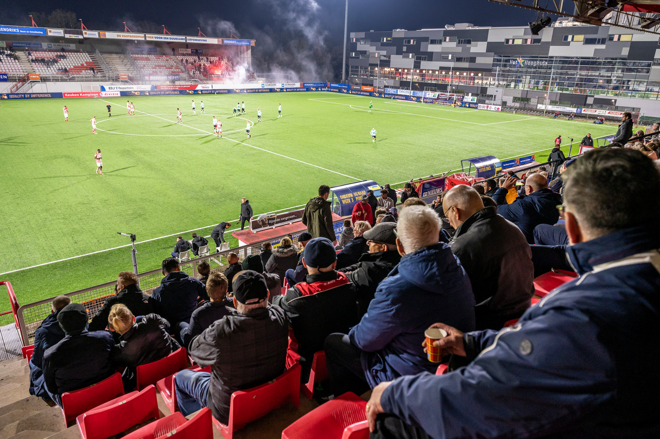 Picture from Top Oss stadium.